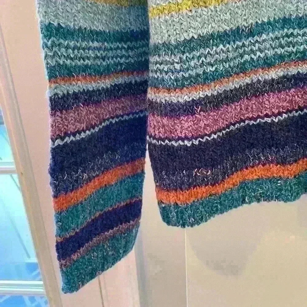 Karen Scott Sport Striped Sweater, Medium Petite - Picture 6 of 7